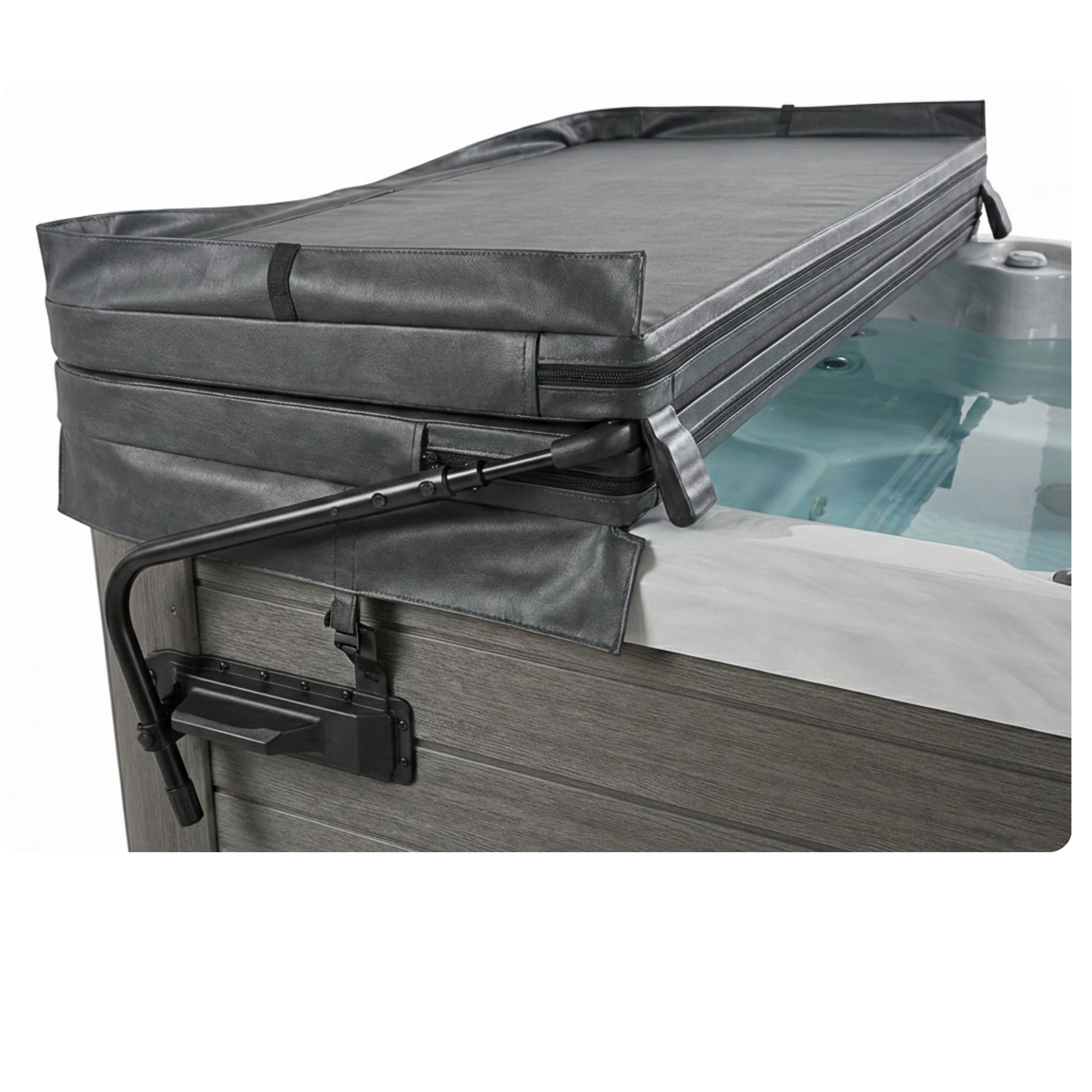 Kubilų dangčių laikikliai