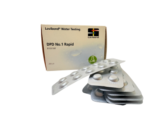 Chloro nustatymo tabletės