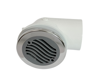 Drenažinė alkūnė 38mm