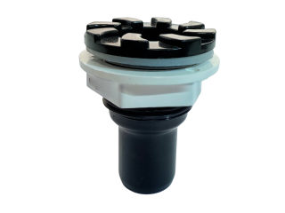 Plastikinis flanšas 20mm juodas