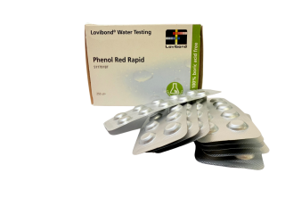 Vandens ph nustatymo tabletės