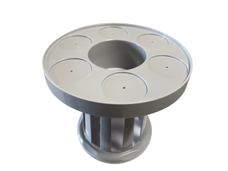 Plastikinis gėrimų staliukas, fiksuojamas ant filtro