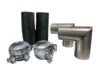 Krosnelės pasukimo 90 laipsnių kampu komplektas