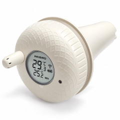 Plūduriuojantis vandens termometras su Bluetooth