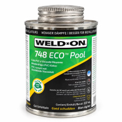 Weld-On 748ECO Pool Fast PVC klijai baseinams ir SPA, 237 ml